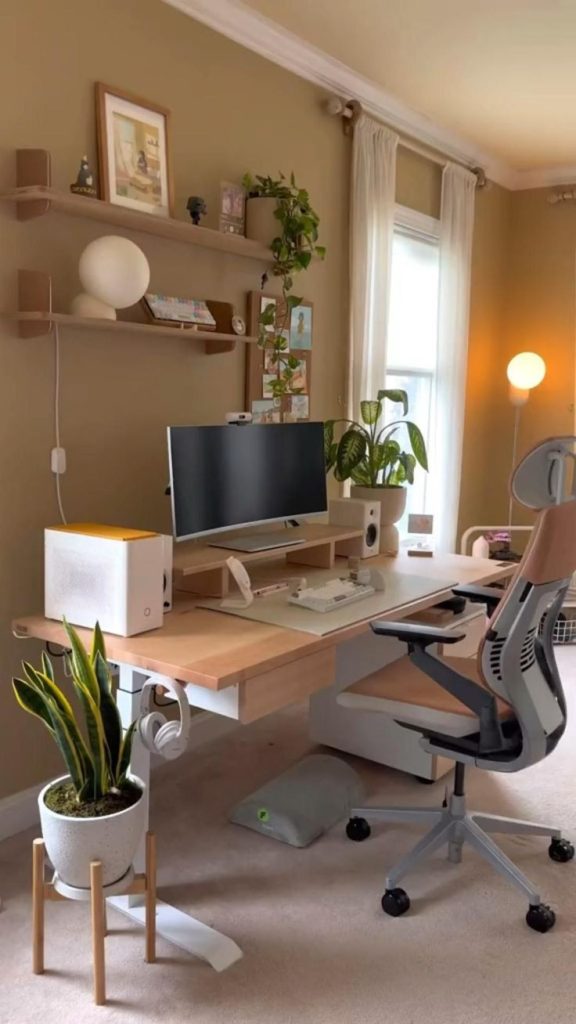Comfortable workspace