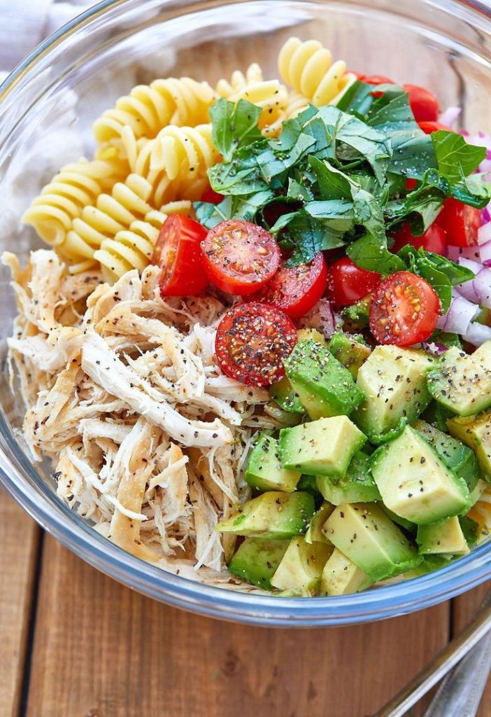 Chicken pasta salad