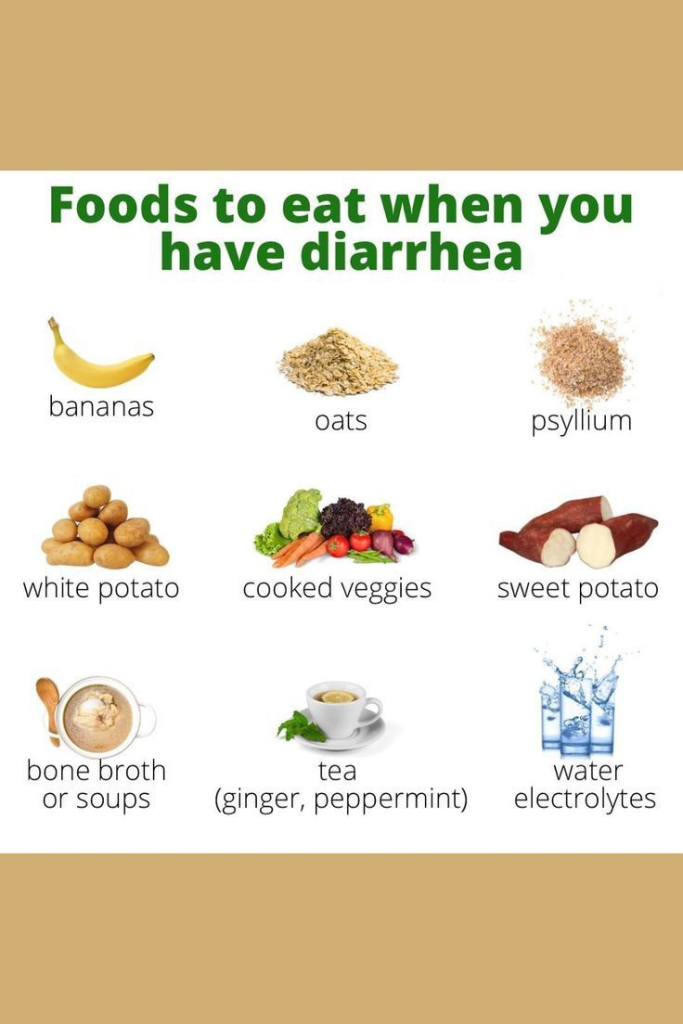 Foods to eat if you have diarrhea
