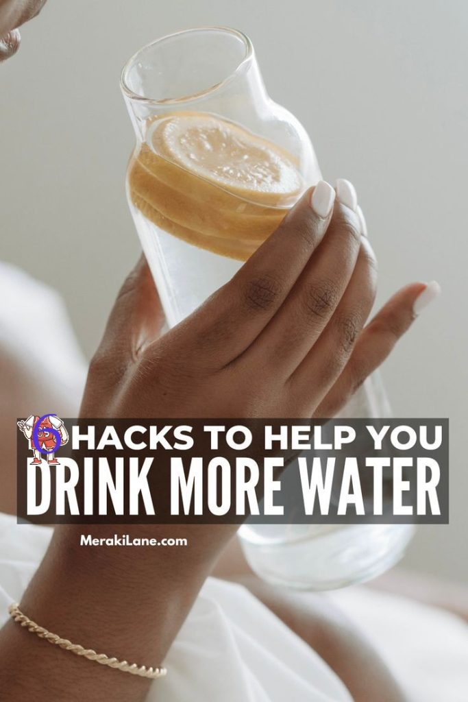 Increasing water intake; Tips for tracking your water intake