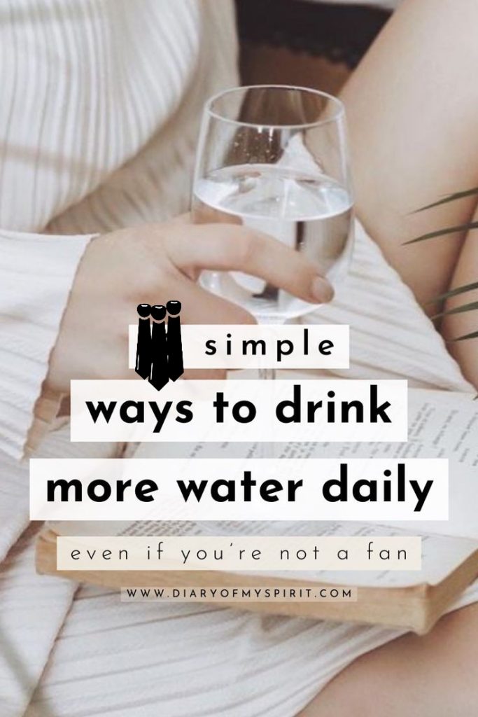 How to make drinking water more enjoyable 