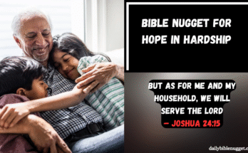 Bible Nugget for Hope in Hardship